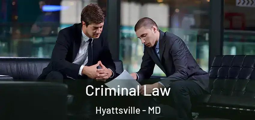 Criminal Law Hyattsville - MD