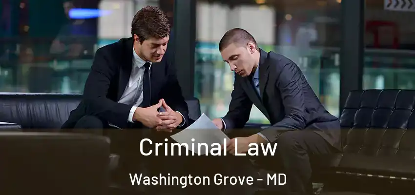 Criminal Law Washington Grove - MD