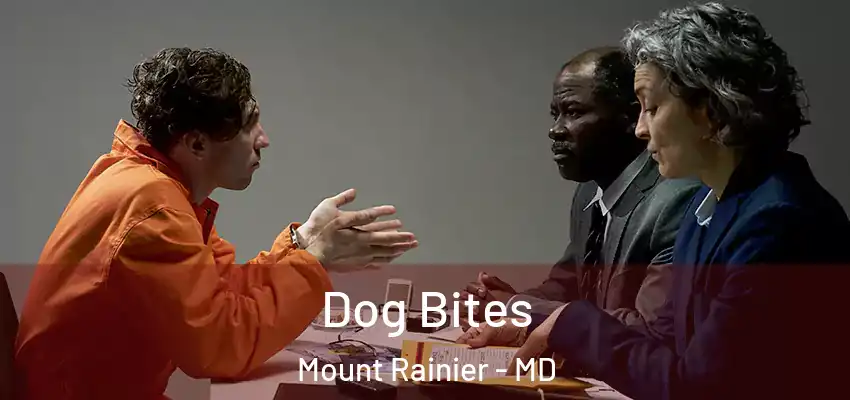 Dog Bites Mount Rainier - MD