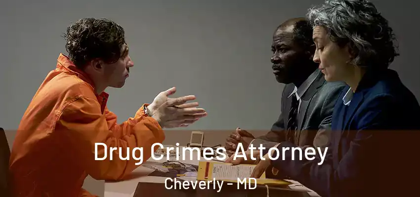  Drug Crimes Attorney Cheverly - MD