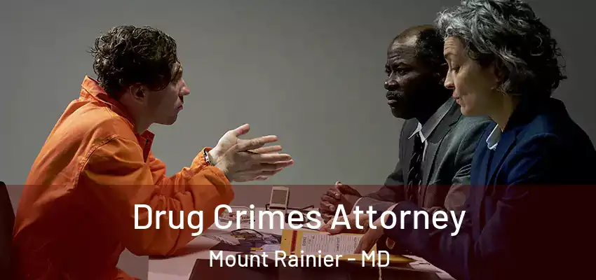  Drug Crimes Attorney Mount Rainier - MD