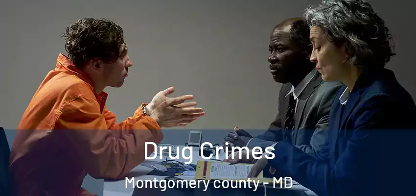 Drug Crimes Montgomery county - MD