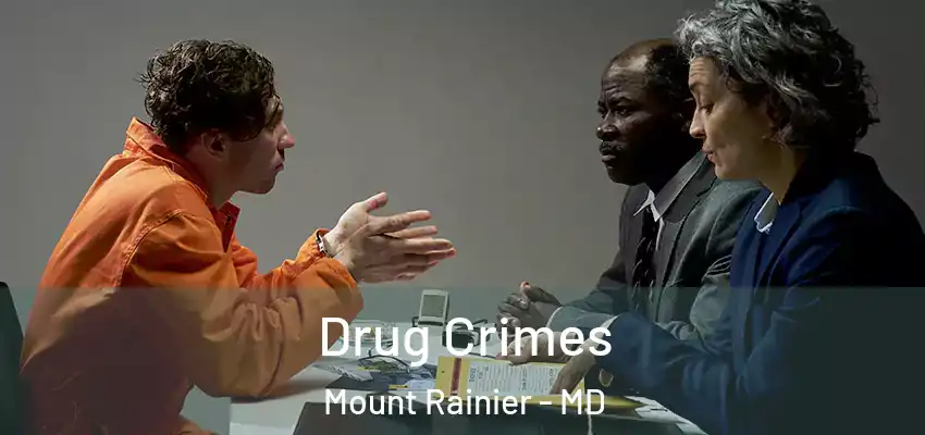Drug Crimes Mount Rainier - MD