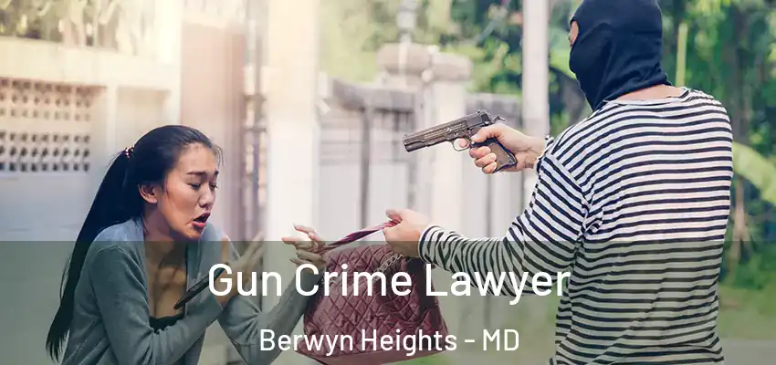 Gun Crime Lawyer Berwyn Heights - MD