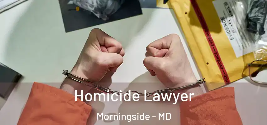 Homicide Lawyer Morningside - MD