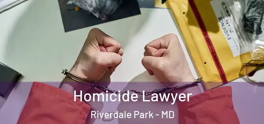  Homicide Lawyer Riverdale Park - MD