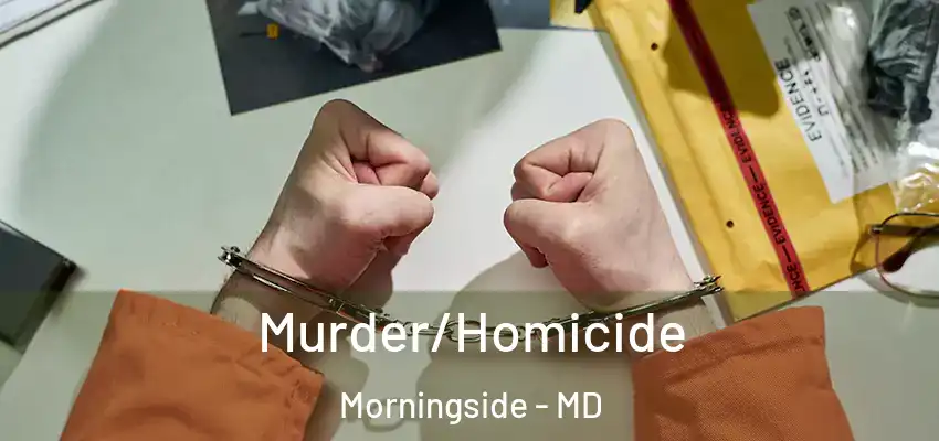  Murder/Homicide Morningside - MD
