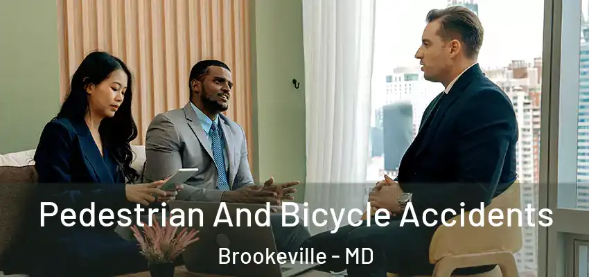 Pedestrian And Bicycle Accidents Brookeville - MD