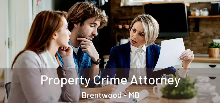  Property Crime Attorney Brentwood - MD