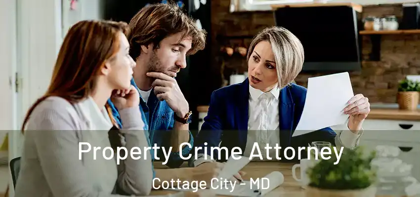 Property Crime Attorney Cottage City - MD