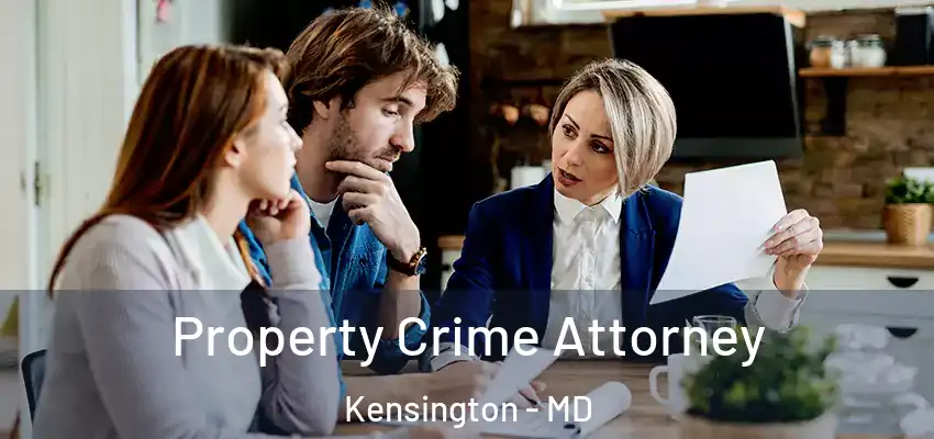  Property Crime Attorney Kensington - MD