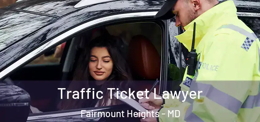  Traffic Ticket Lawyer Fairmount Heights - MD
