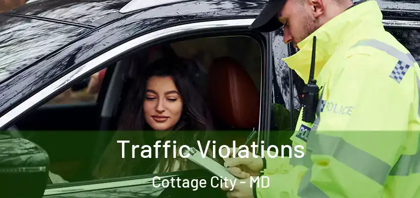 Traffic Violations Cottage City - MD